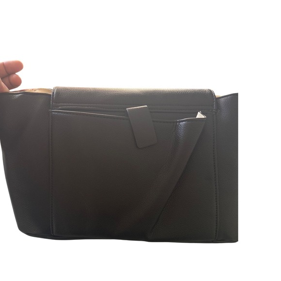 Vegan Leather Stroller Organizer - Universal Fit, Gold Hardware, Insulated - Picture 7 of 12